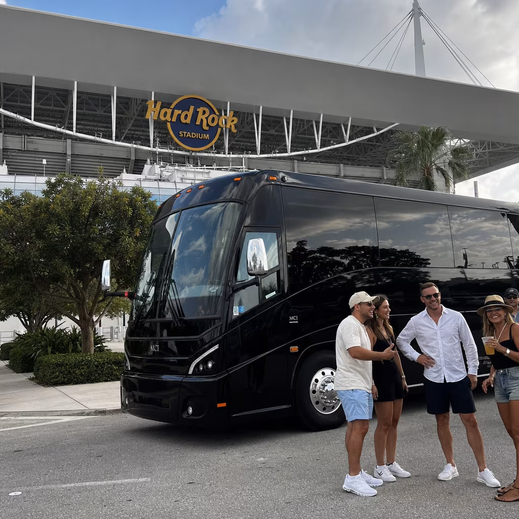 Rent a Bus to Hard Rock Stadium