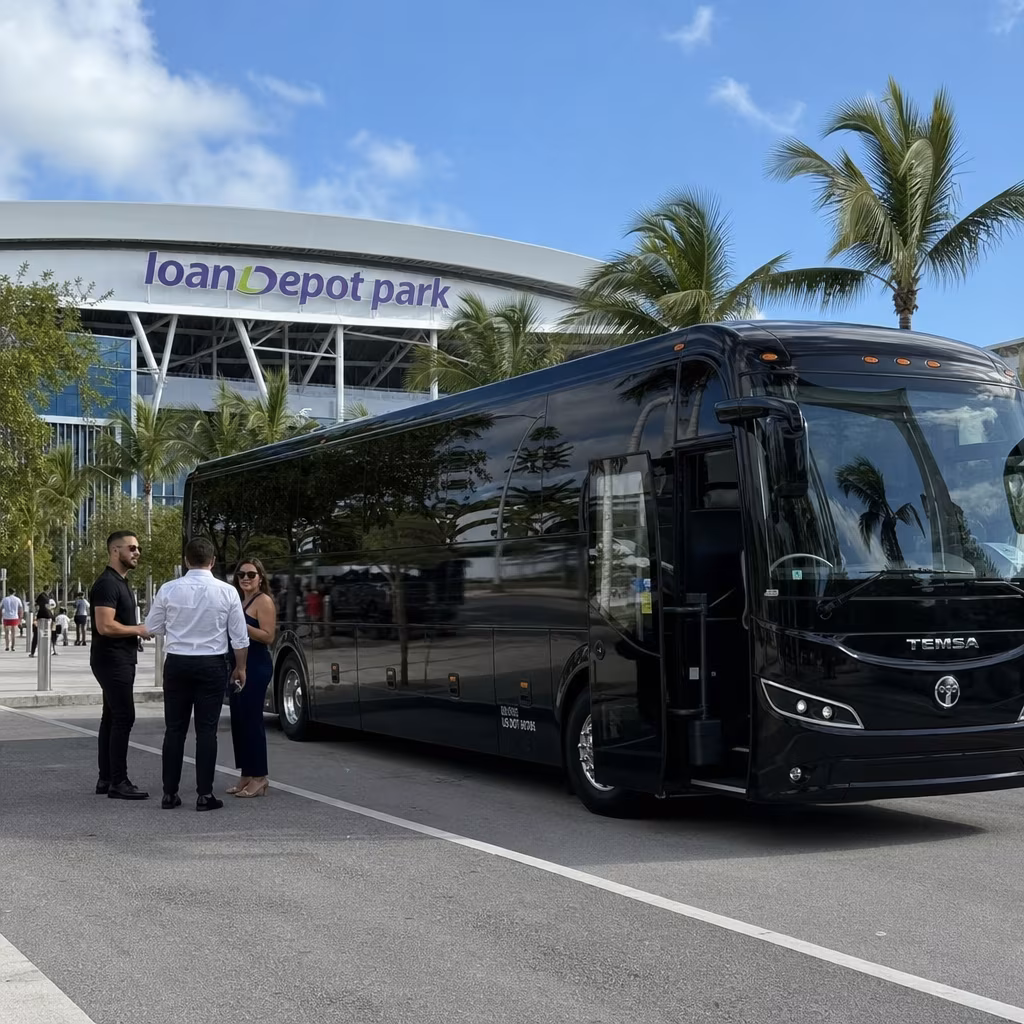 Rent a Bus to loanDepot Park