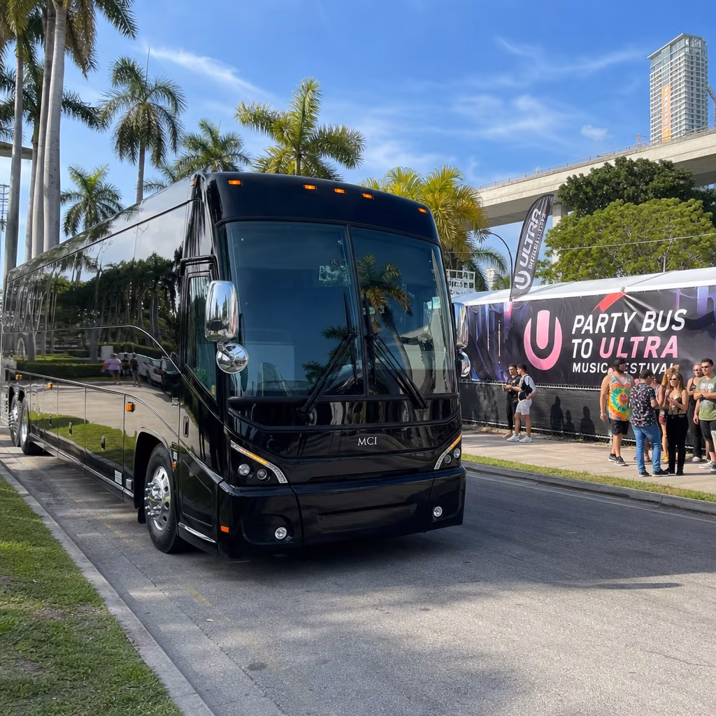 Party Bus to Ultra Music Festival