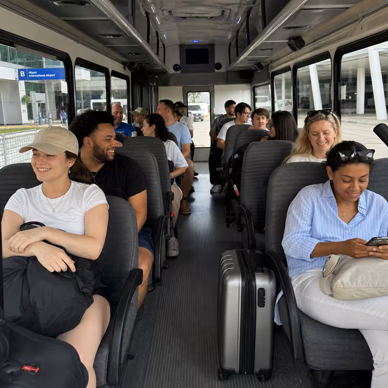 Miami Airport Transportation fleet vehicle