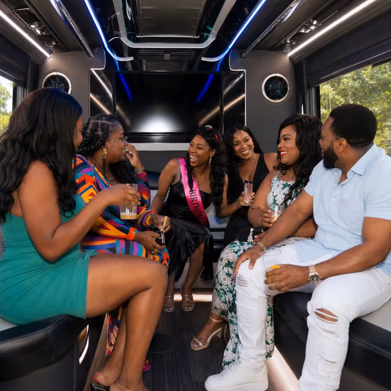 Miami Birthday Transportation fleet vehicle