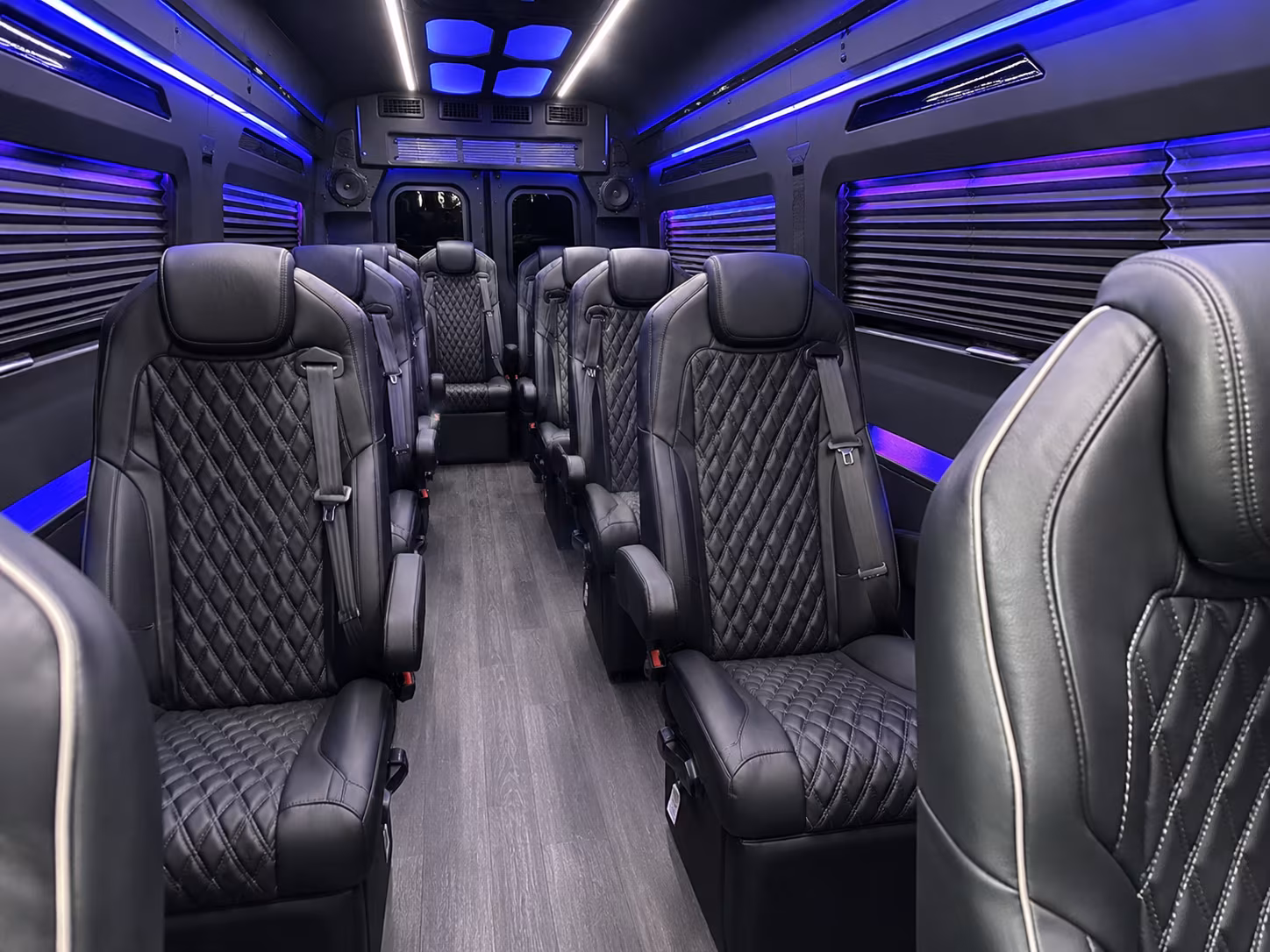 Miami Airport Shuttle & Transportation party bus exterior
