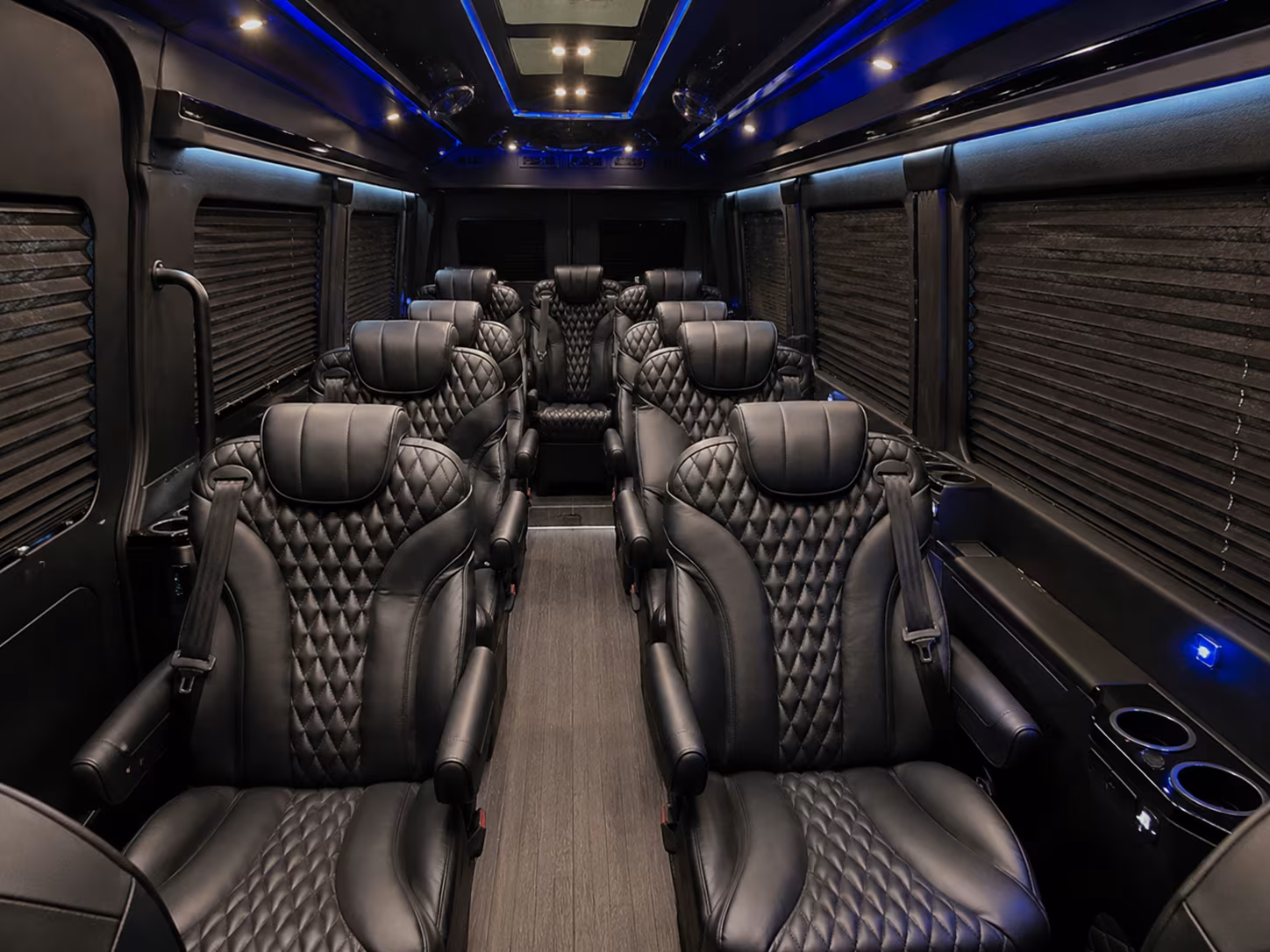Miami Airport Shuttle & Transportation party bus exterior