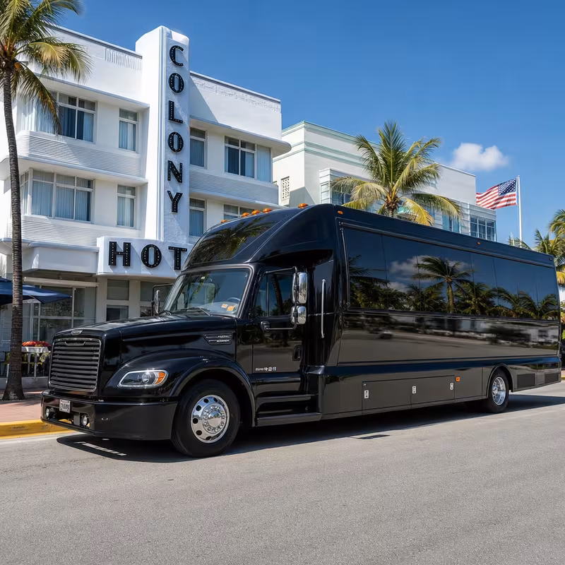Miami Beach Party Bus Rental