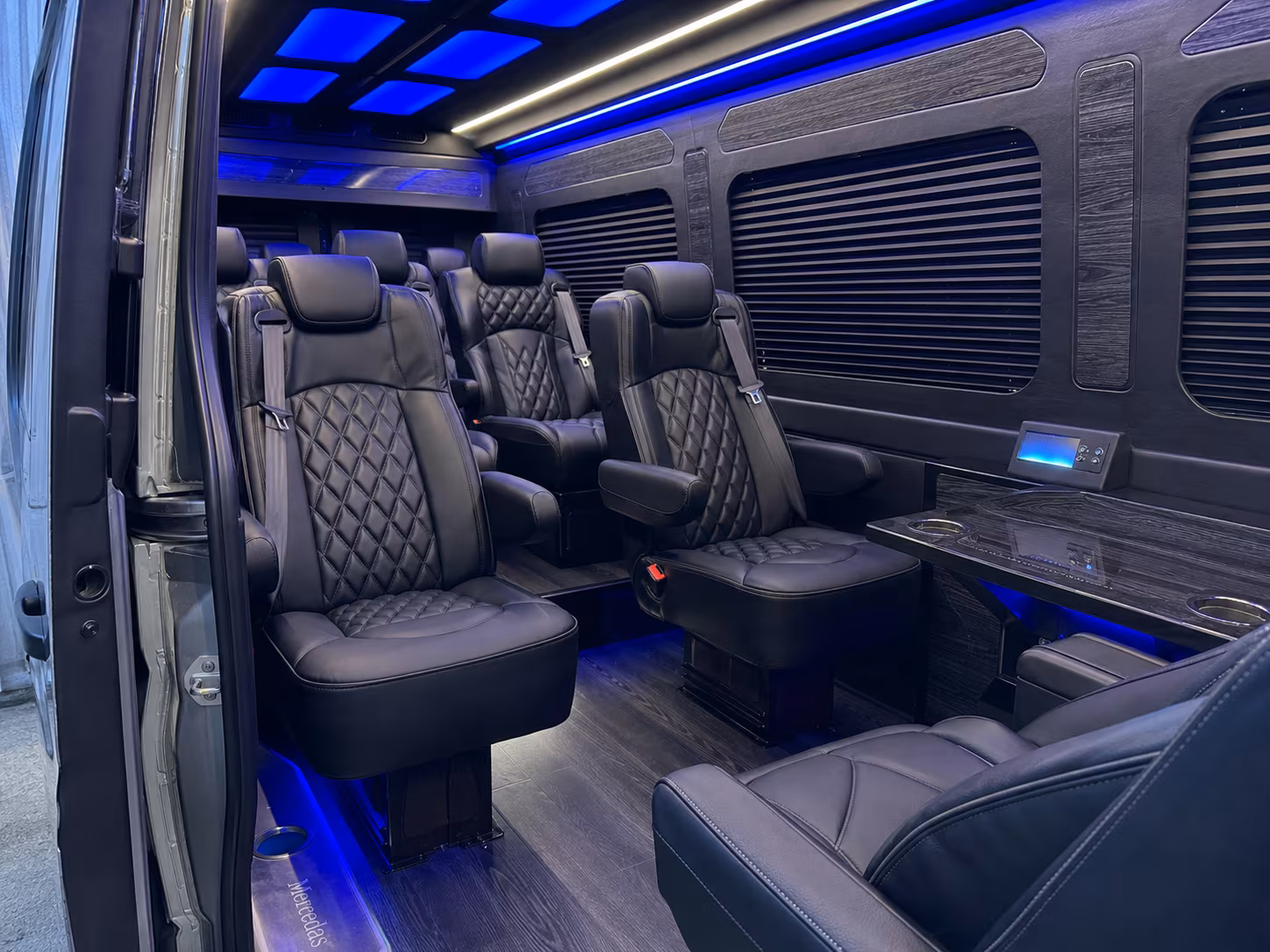 Miami Corporate Transportation party bus exterior