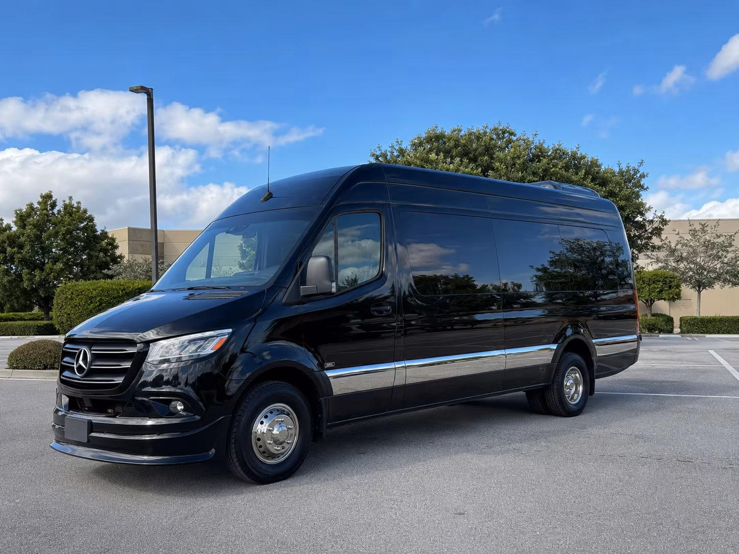 Miami Corporate Transportation party bus exterior