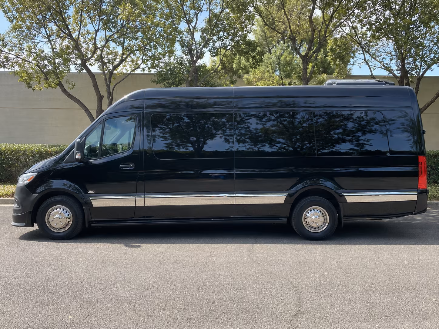 Miami Corporate Transportation party bus exterior