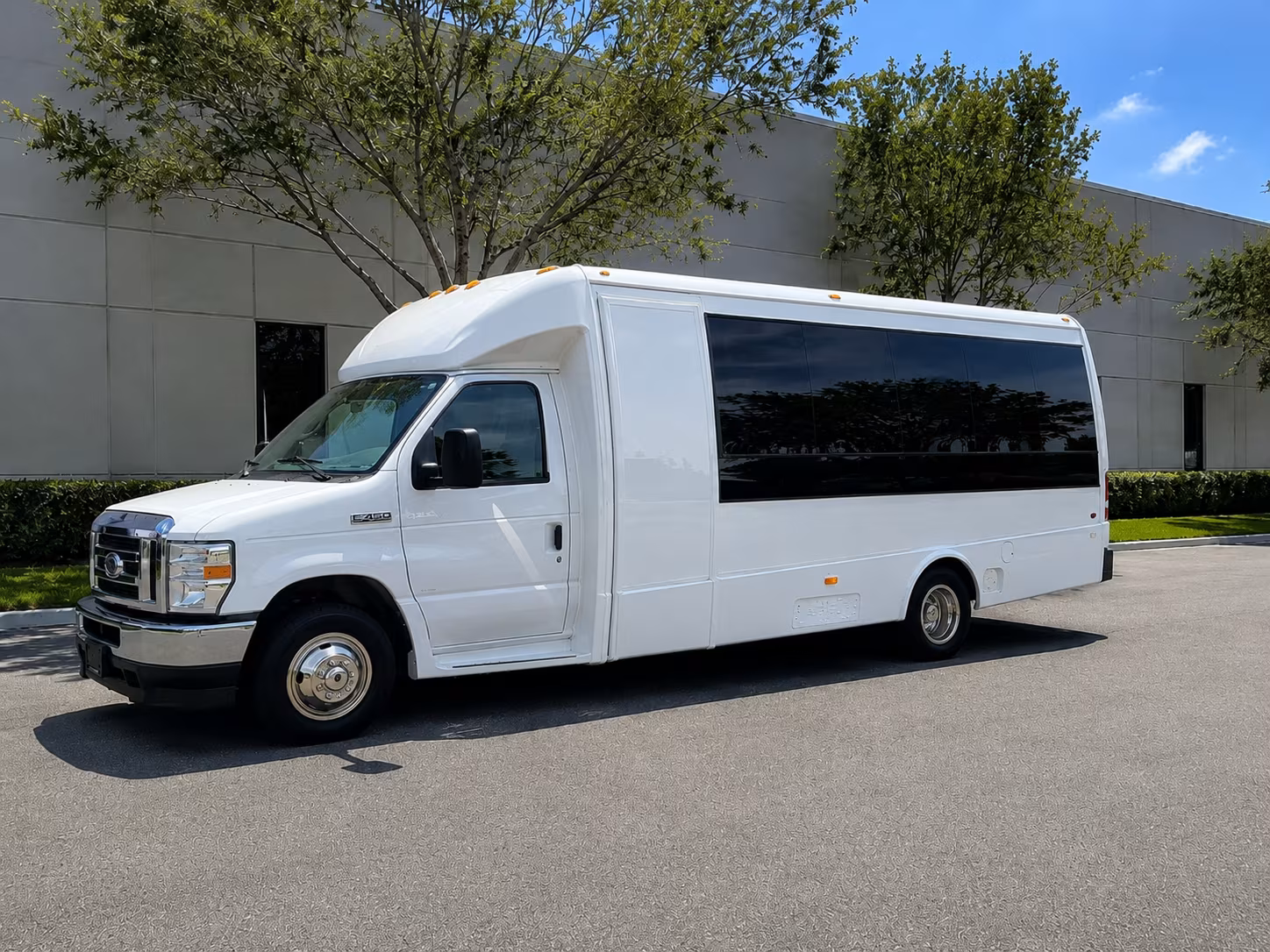 Miami Corporate Transportation party bus exterior