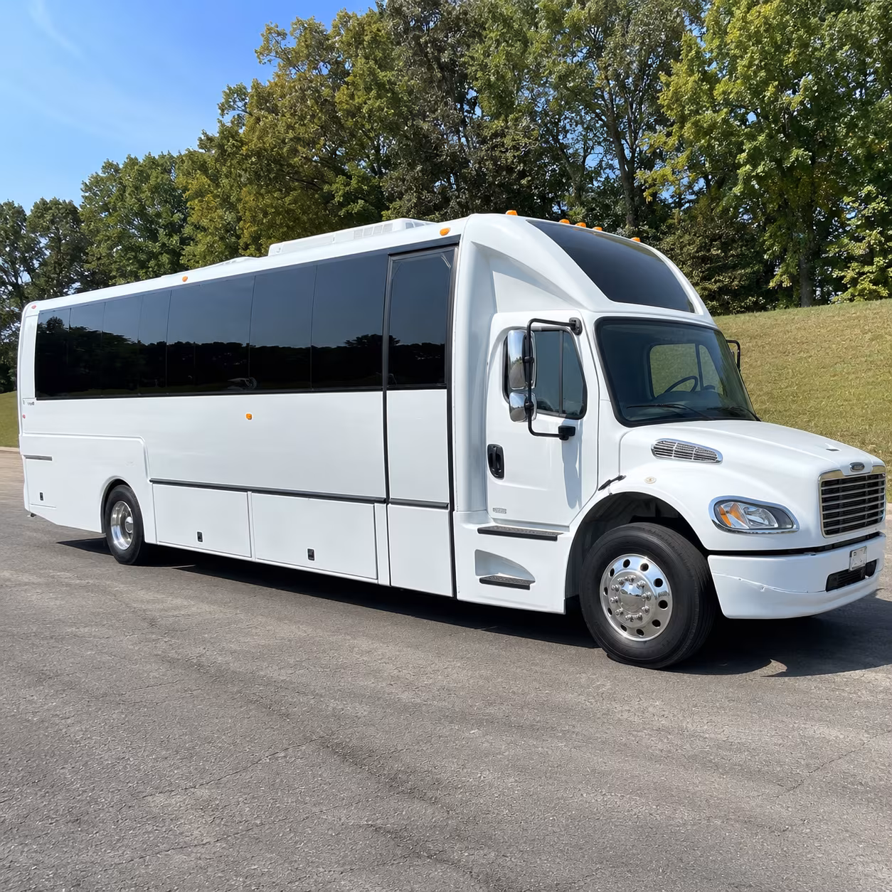 Miami Prom & Homecoming Transportation party bus exterior