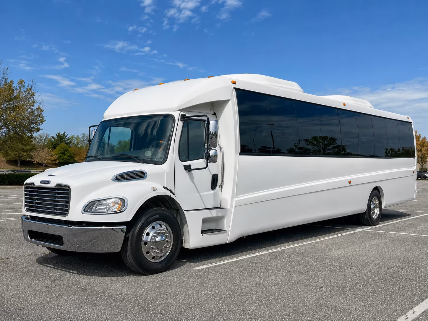 Miami Prom & Homecoming Transportation party bus exterior