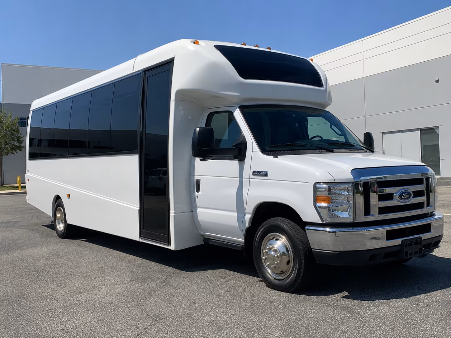 Miami School Event Transportation party bus exterior