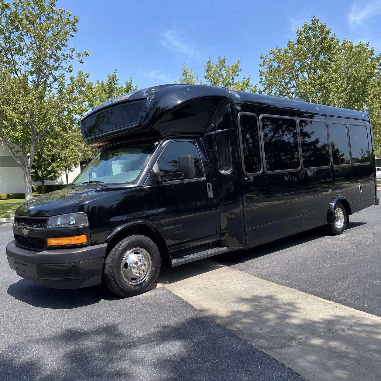 Miami Sporting Event Transportation party bus exterior