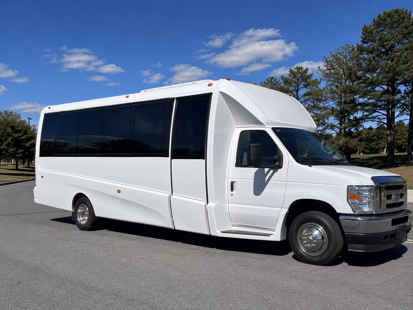 Miami Sporting Event Transportation party bus exterior