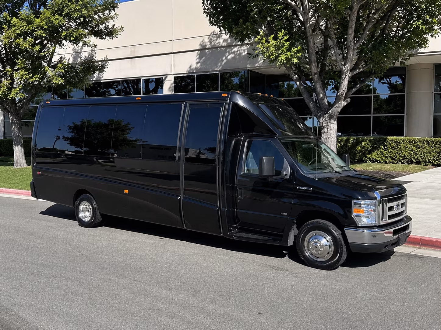 Miami Wedding Transportation party bus exterior