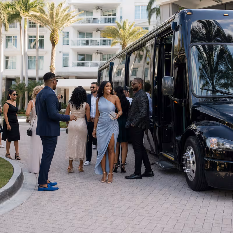 Private event transportation