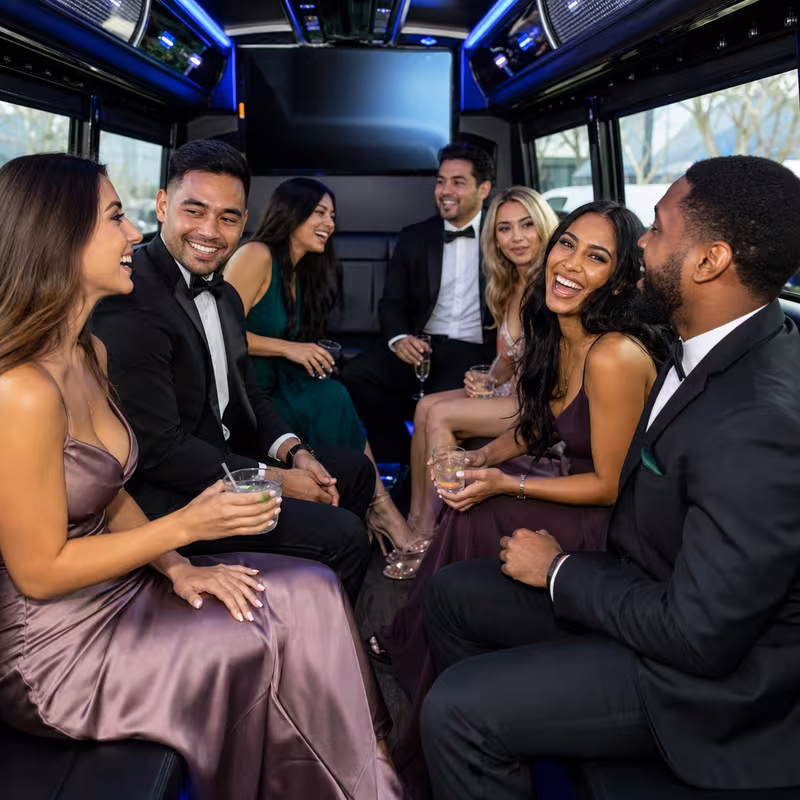Miami Prom & Homecoming Transportation fleet vehicle