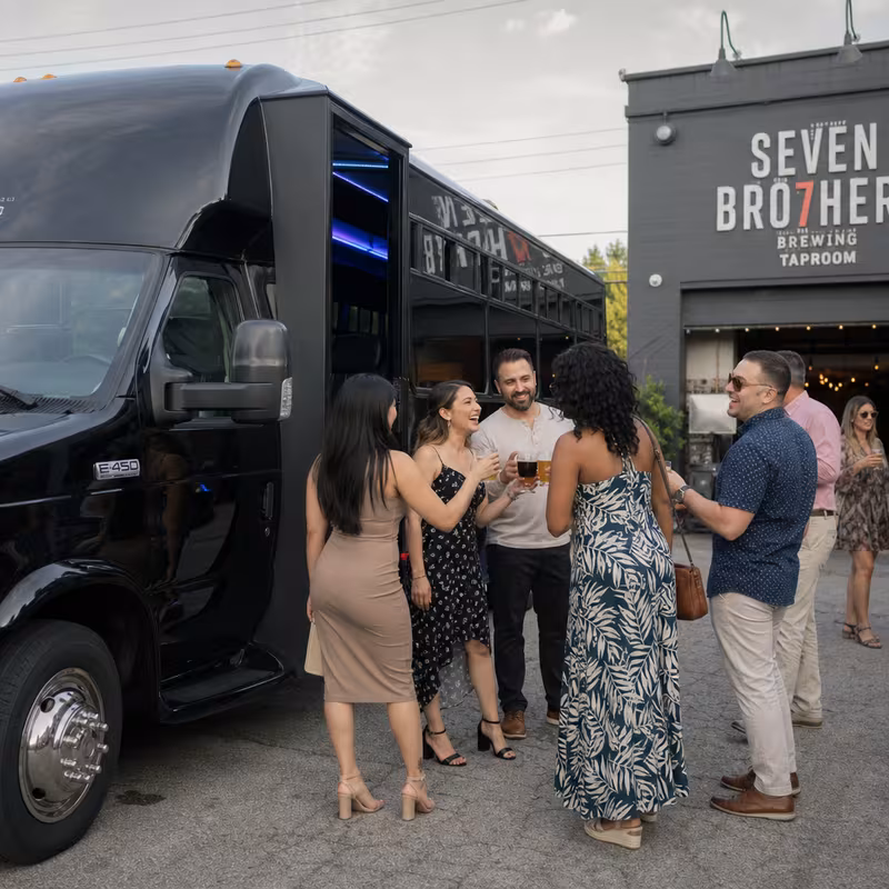 Miami Winery & Brewery Tour Transportation fleet vehicle