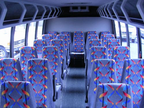 Miami 15-35 Passenger Minibuses Interior