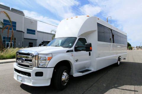 Miami 25 Passenger Limo bus