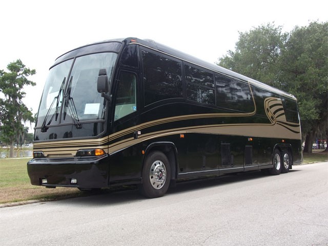 Miami 56 Passenger Charter Bus
