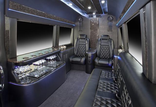Miami Limo Style Sprinter Van